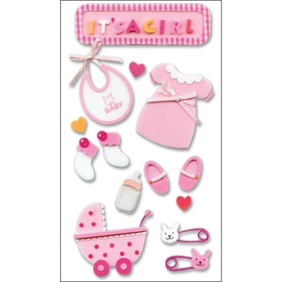 Baby Girl Accessory Stickers