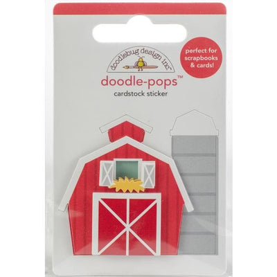 Doodle Pops 3D Stickers (Farm House)