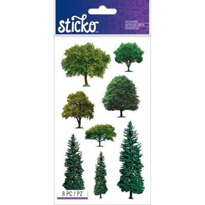 Tree Scrapbook Stickers