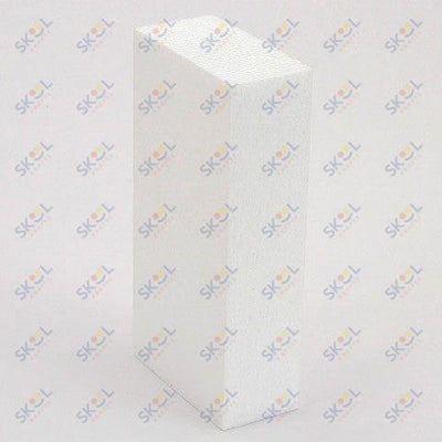 Styrofoam Block White 8" x 4" x 2"