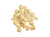 Assorted Natural Fancy Beads 28/pk