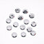 Sequin - Cup - Silver - 8mm - 200 pieces