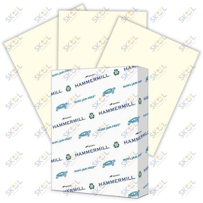 Colored Copy Paper 20lb 8.5"x11" 500/pk (White)