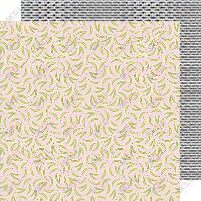 Patterned Paper  Stay  Sweet - 12 X 12 - Go  Bananas