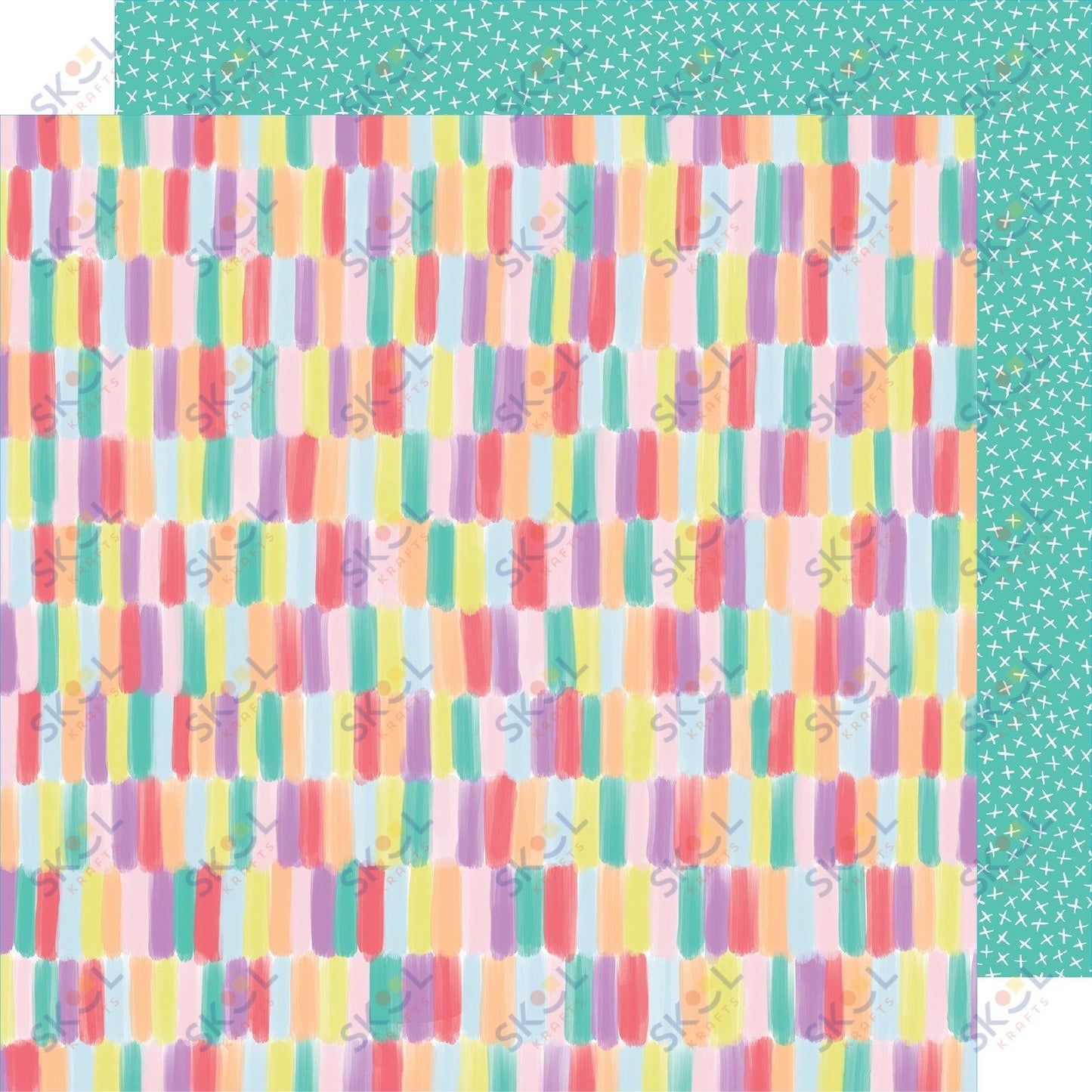 Patterned Paper Stay Sweet - 12 X 12 - Color Pop Paradise