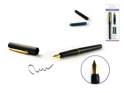 Calligraphy Pen Set 1.3mm W/ Blue/Black Refills