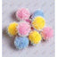 Iridescent Spring -Pom Pom- 1/2 inch - 72 pieces
