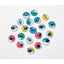 Printed Eyes Assorted Colors And Sizes 40/pk
