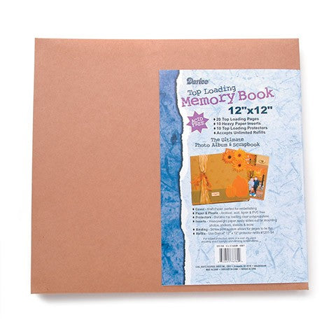 Album - Kraft Paper With White Pages