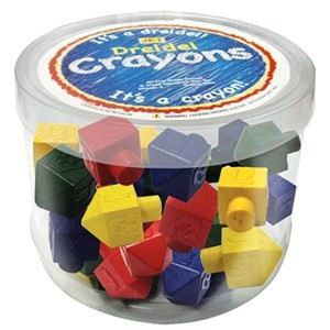 Dreidel Crayons 50/pc