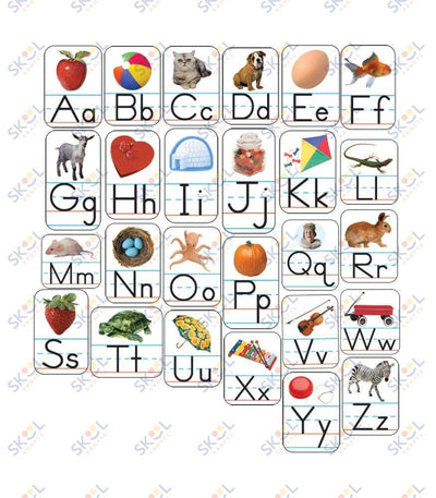 Alphabet: Photographic Shape Stickers