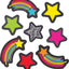 Stars and Starbursts Stickers 6/sheets