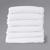 White Cotton Crib Sheet (38