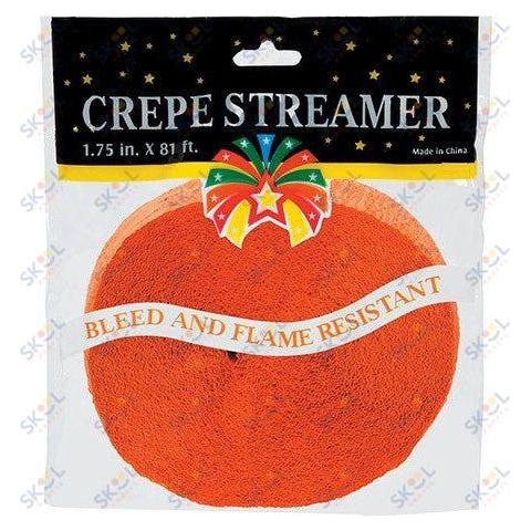 Crepe Paper Streamer 1.75"x 81 ft