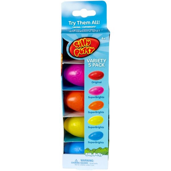 Silly Putty Party Pack 5/Pkg