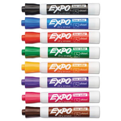 Expo Dry Erase Markers Assorted Chisel Tip
