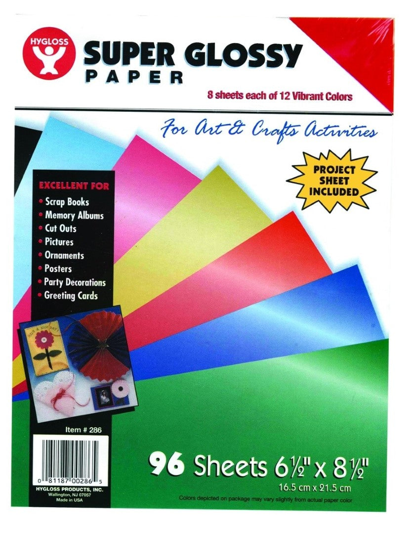 Super glossy paper 8.5" x 11"