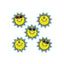 Suns Dazzle Stickers