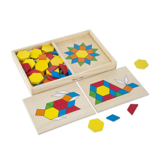 Pattern Blocks and Boards Development Toys