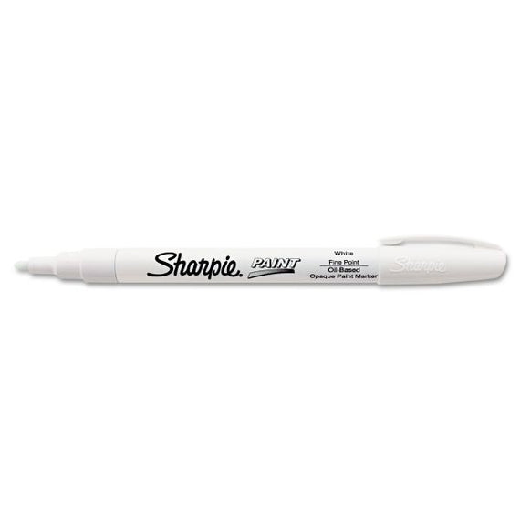 Sharpie Permanent Paint Marker Fine Tip (White)