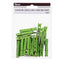 Decorative Green Clothespin:1.875", 30 pcs.