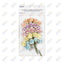 Mini Roses Floral Embell.: Pastel, 0.75", 25pk