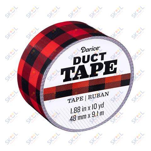 Duct Tape: Buffalo Plaid, 1.88 inches x 10 yards