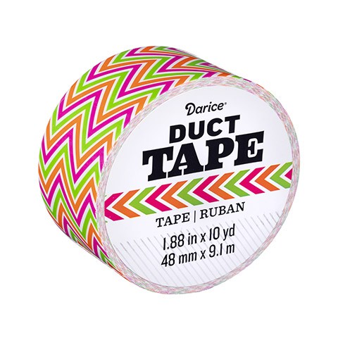Duct Tape: Zig Zag, 1.88 inches x 10 yards