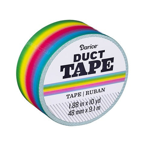 Duct Tape: Ombre Rainbow, 1.88 inches x 10 yards