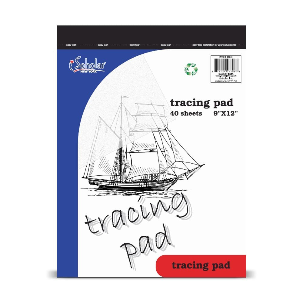 Tracing Tablet 9" x 12" 40 Sheets