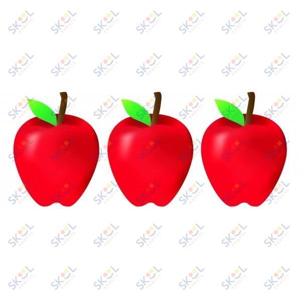 Apples Accents 7"  30/pk