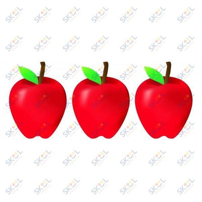 Apples Accents 7"  30/pk