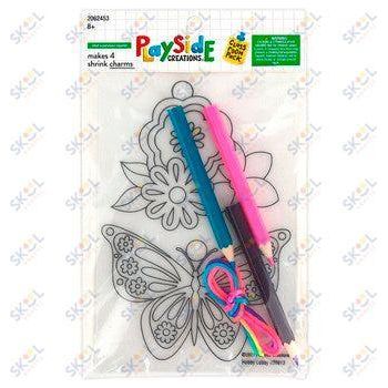 Shrink charms 4"x6" 4/pk