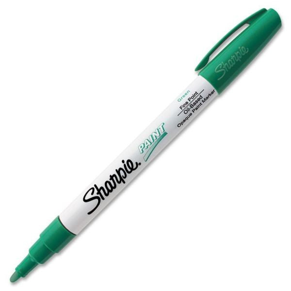 Sharpie Permanent Paint Marker Fine Tip (Green)