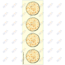 Matzah stickers (.75", 6 Sheets)
