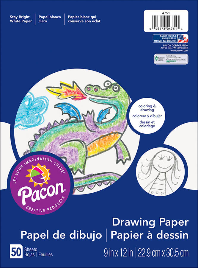 Drawing Paper 9x12 50 Sheets