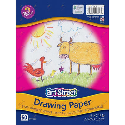 Drawing Paper 9x12 50 Sheets