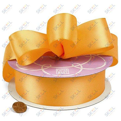 Satin Ribbon Single Faced Antique Gold  3/8" 100/yd  (discontinued)