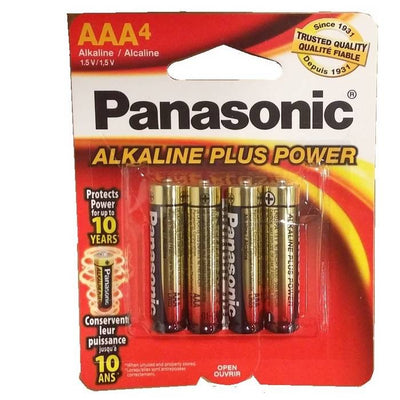 Panasonic alkaline AAA 4/pk