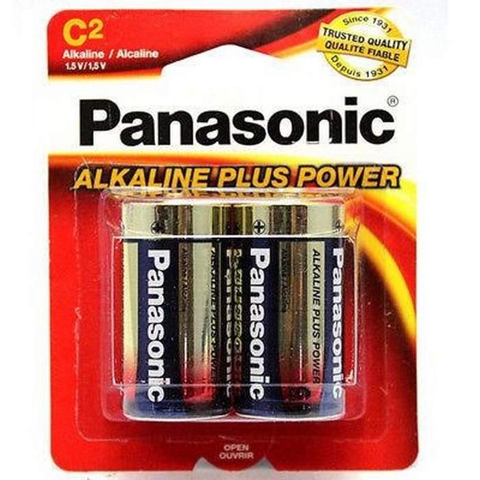 Panasonic alkaline C 2/pk