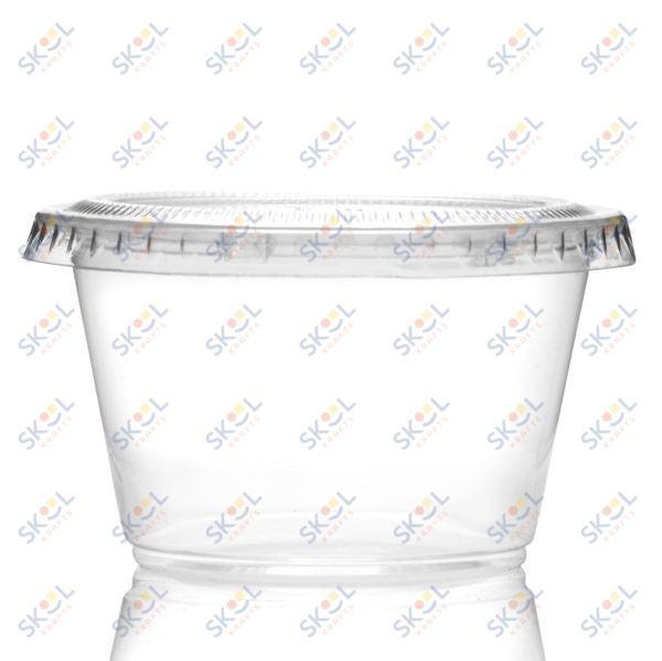 Portion Cups with Lids 4oz. 25/pk