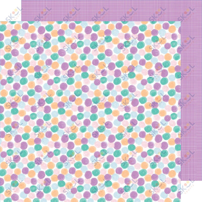 Patterned Paper -Stay Sweet - 12 X 12 Gum  Drop Godies