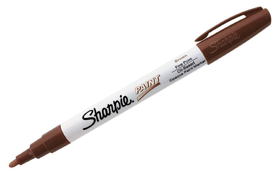 Sharpie Permanent Paint Marker Fine Tip (Brown)