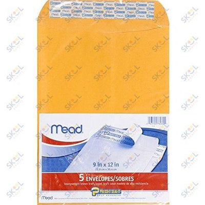 Press It-Seal-It Envelopes 9" x 12", 5/pk