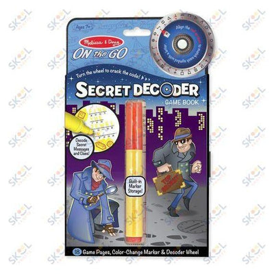 Secret Decoder Game Book - On the Go Travel Activity Book
