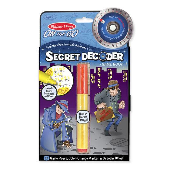 Secret Decoder Game Book - On the Go Travel Activity Book