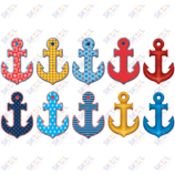 Anchors Accents 6" 30/pk