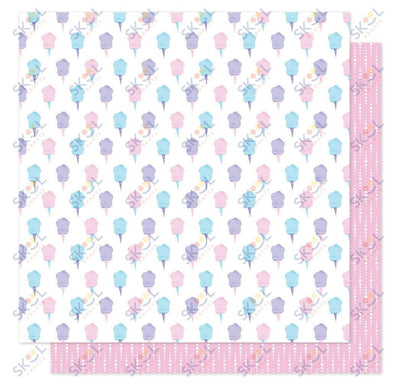 Patterned  Paper -  Sparkle City - 12 X 12 - Life  Is Sweet