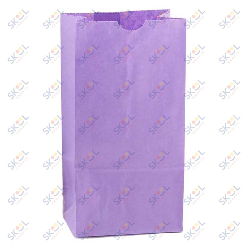 Craft Paper Bags (Small, Red, 100)