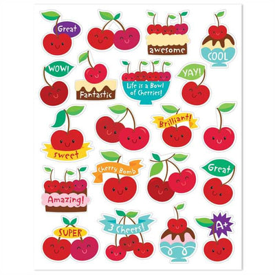 Cherry Scented Stickers Variety Pack 80/pk